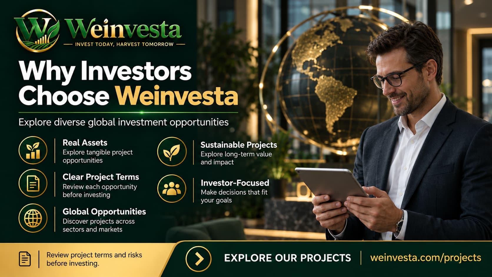 Why Investors Choose WeInvesta