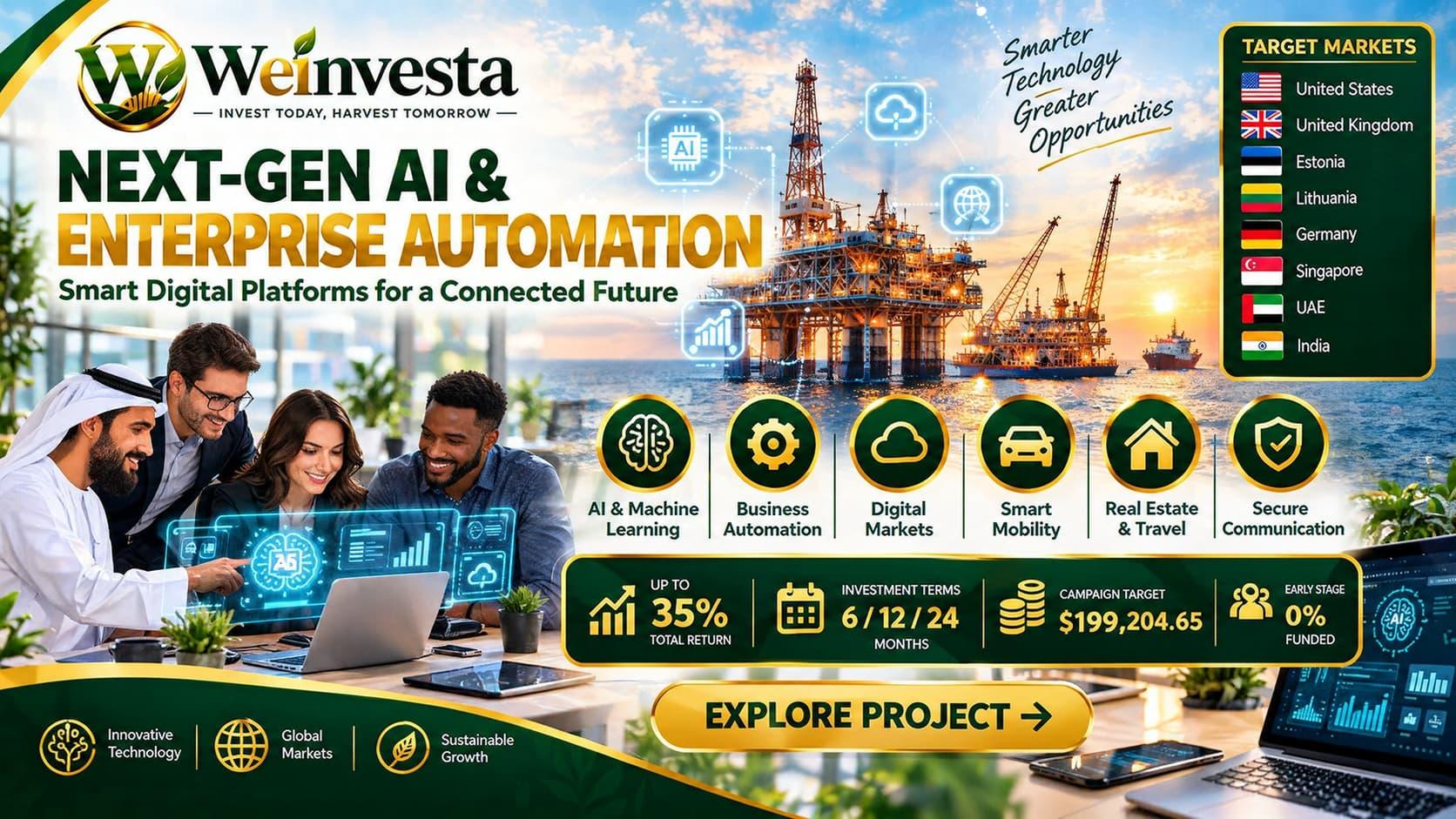 Next-Gen AI & Enterprise Automation | WeInvesta